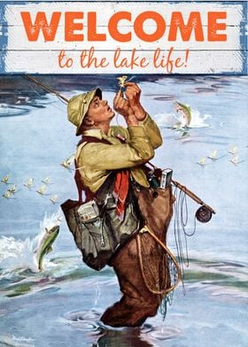 Fishing Posters Online - Shop Unique Metal Prints, Pictures, Paintings