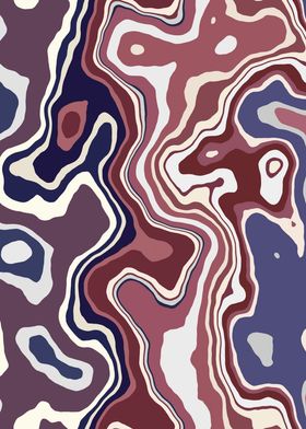 Abstract Marble Art