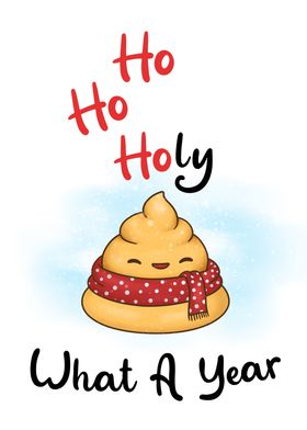 Ho Ho Holy Shit cute poop