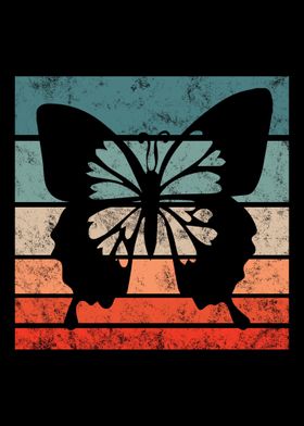 Butterfly Retro Vintage