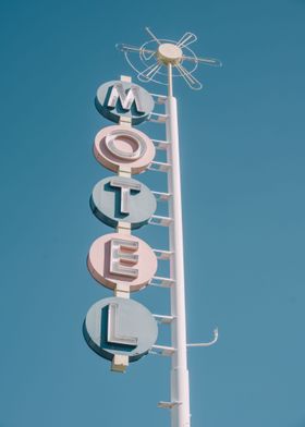 50s Retro Motel Sign