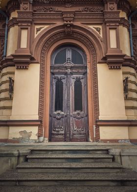 Vintage ornate door