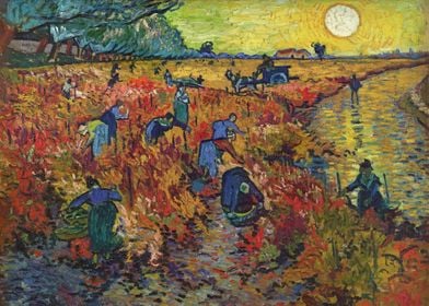 The Red Vineyard