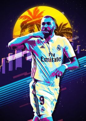 Karim Benzema Football