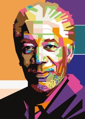 Morgan Freeman Portrait