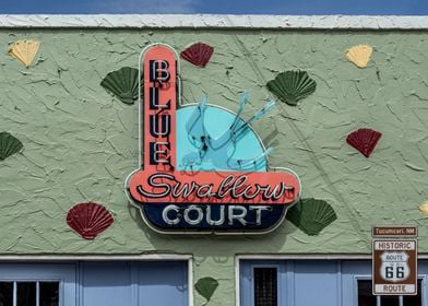 Blue Swallow Court Route66