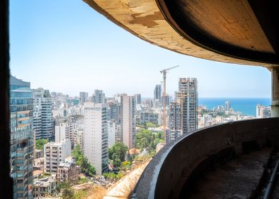 View at the City of Beirut