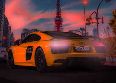 Audi R8 Sport Car