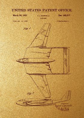 64 Burnelli Airplane Pate