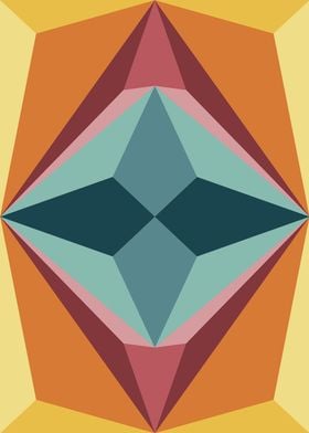 70s Geometric Pattern 1