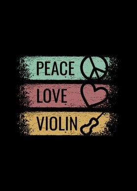 Peace Love Violin