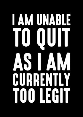 Unable to Quit