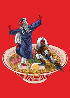 shaolin demons in ramen