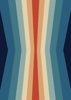 70s Angled Stripes