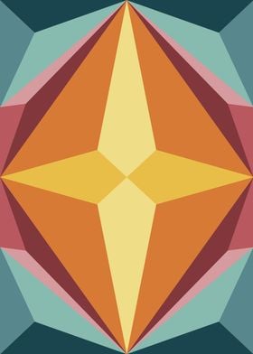 70s Geometric Pattern 2