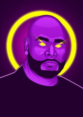 Fat Joe Neon Rapper