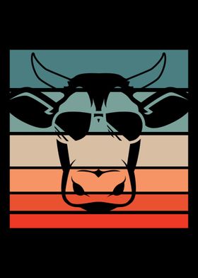 Cow Retro Vintage