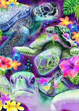 Day Dream Sea Turtles 