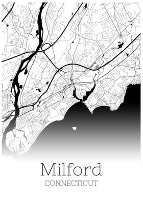 Milford Connecticut map