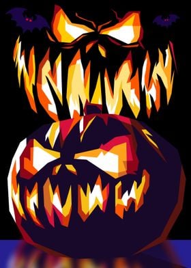 Halloween Pop Art