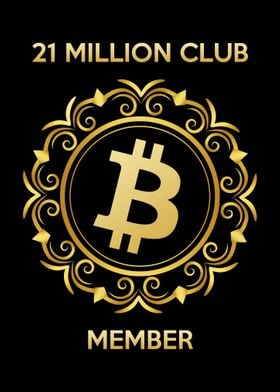 21 Million Club Member' Poster by YiannisTees | Displate