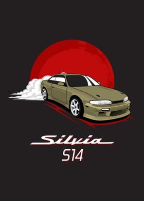 Silvia S14 Drifting