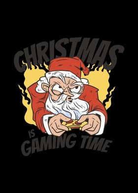Gaming Santa Christmas