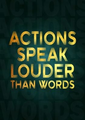 26 Actions Speak Louder