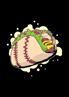 Baseball Taco Mexican