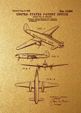 81 1939 Lockheed Airplane