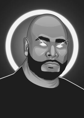 Fat Joe Grayscale