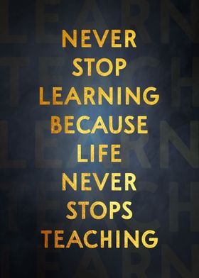 7 Never Stop Learning