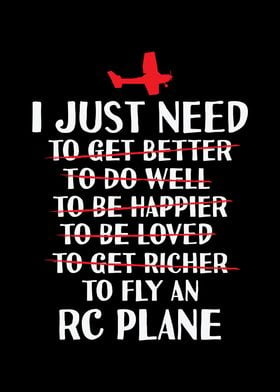 I Just Need RC Plane Model