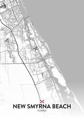 New Smyrna Beach Fl Poster By Imr Designs Displate