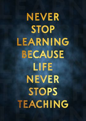 7 Never Stop Learning