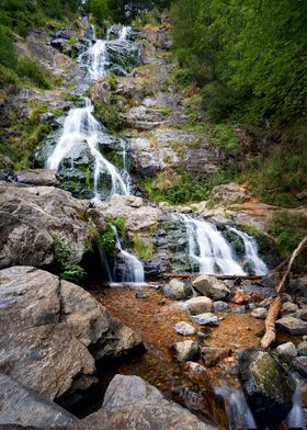 Idyllic Waterfall