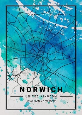 Norwich Antlia Watercolor 