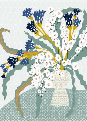 Matisse Flower Vase winter