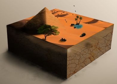 Microworld Egypt Desert