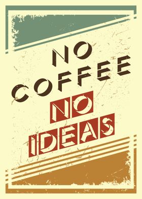 Retro Coffee Poster