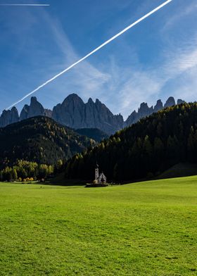 Mountainrange in Italy