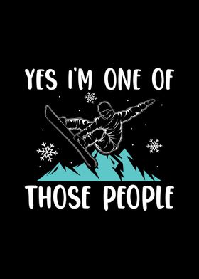 Snowboarder Snowboard Gift