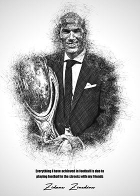 zidane zinedine legend