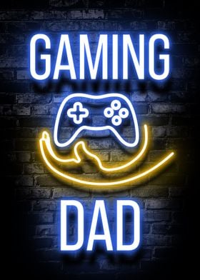 Gaming gamer dad quote