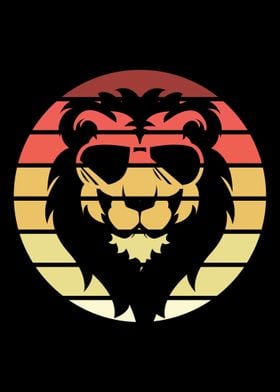 Lion Retro Vintage