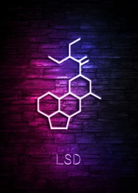 LSD NEON MOLECULE
