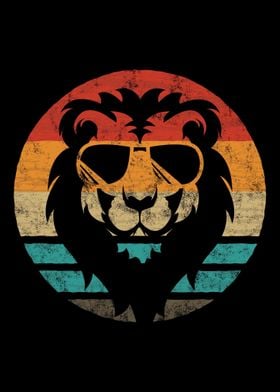 Lion Retro Vintage