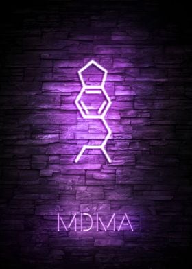 MDMA NEON MOLECULE