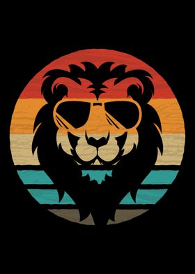 Lion Retro Vintage