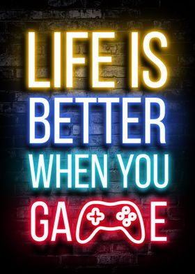 Gamer life quote quotes